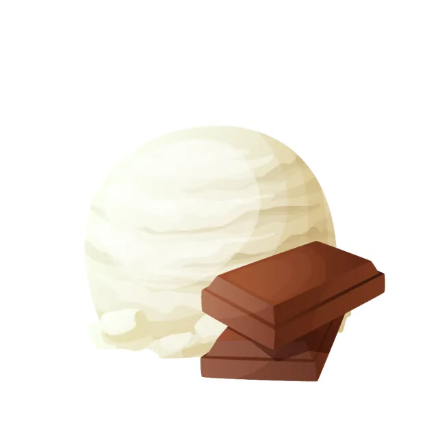Witte chocolade, foto 2 van 2