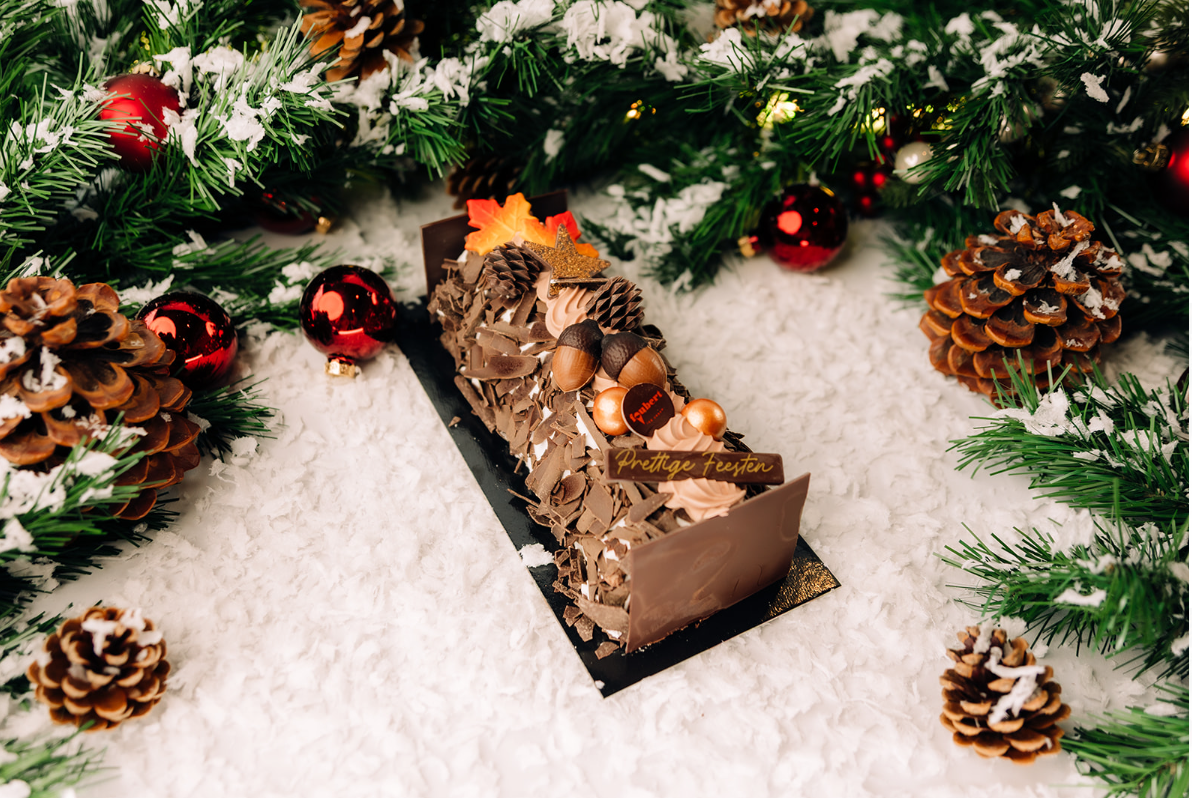 IJsbuche gebroken chocolade