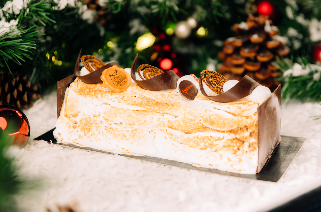 IJsbuche gevlamde meringue