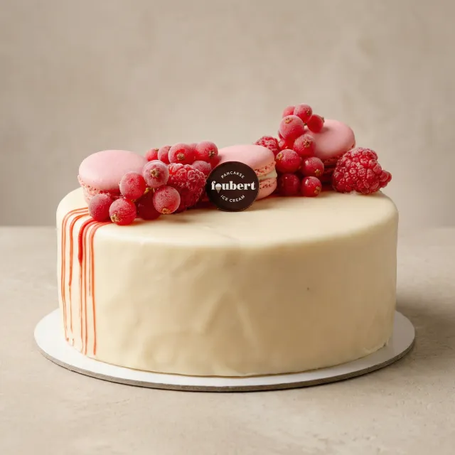 Rode vruchten - witte chocolade