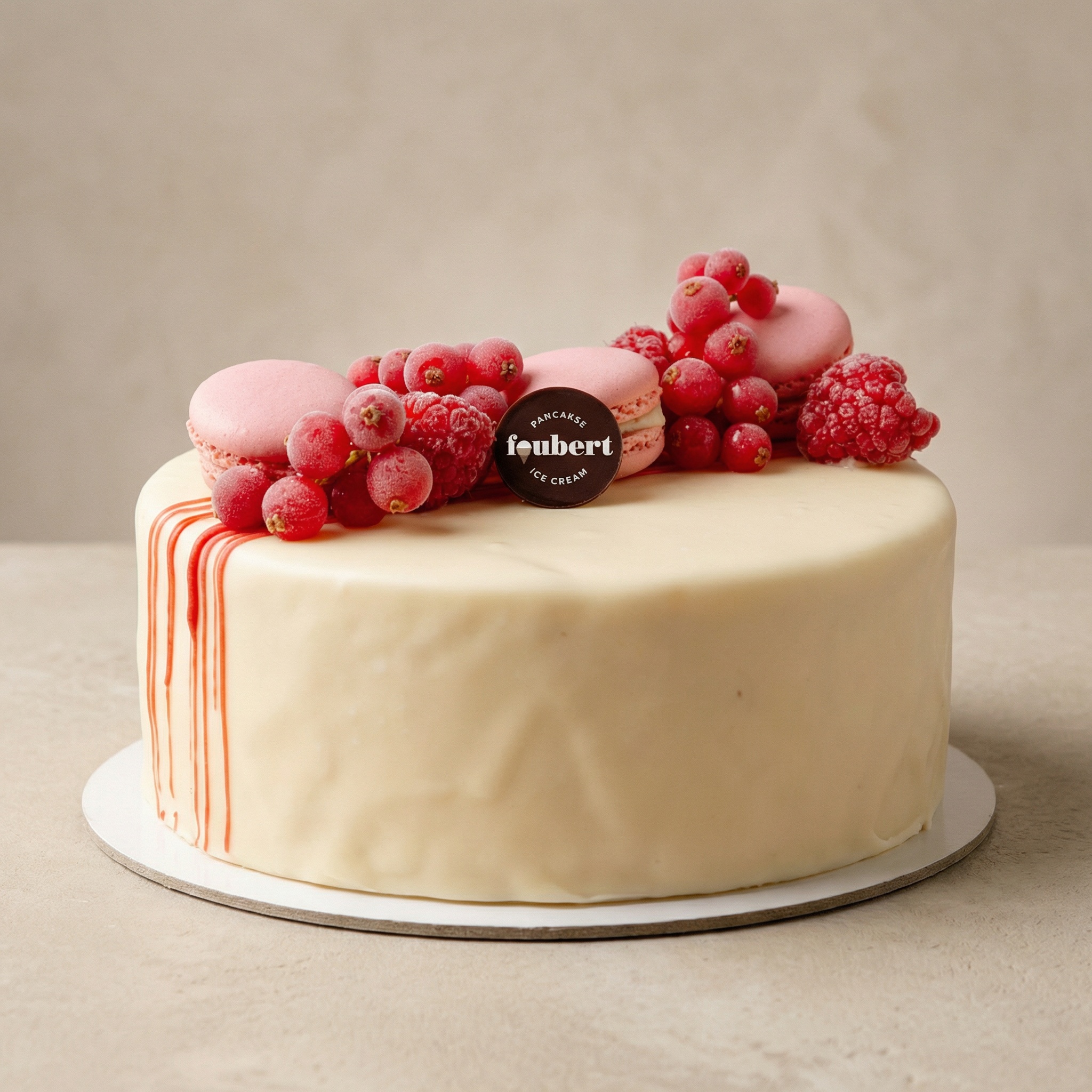 Rode vruchten - witte chocolade