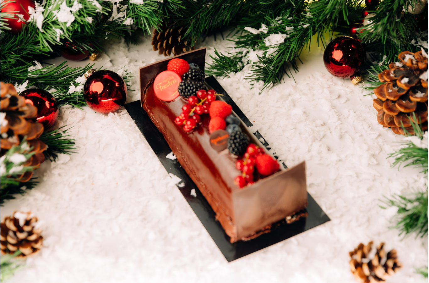 Ijsbuche met woudvruchten