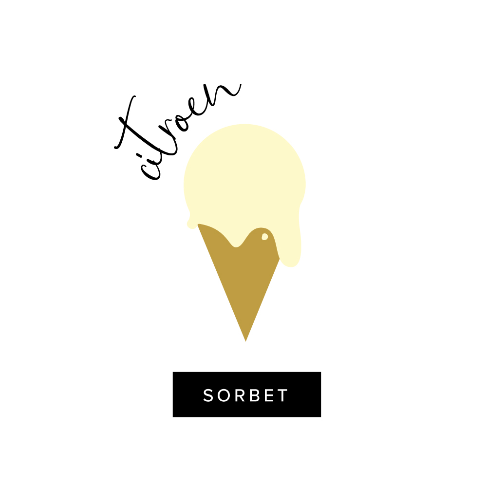 Citroensorbet